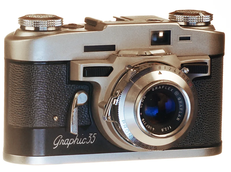 Graflex Stereo Graphic カメラ シルバー Graflex Stereo Graphic - Camera-wiki.org - The free camera